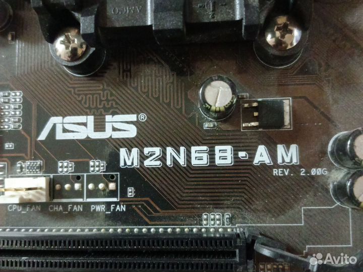 Материнская плата asus M2N68-AM сокет AM2+