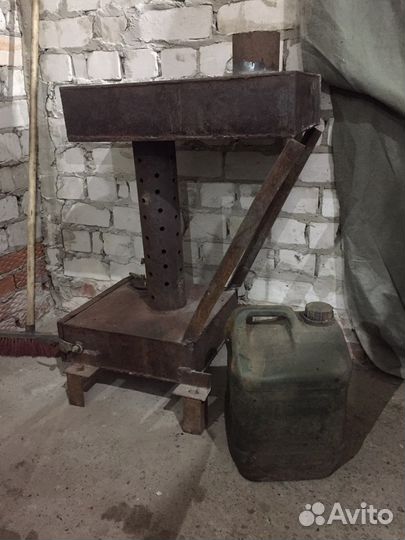 Печь на отработке