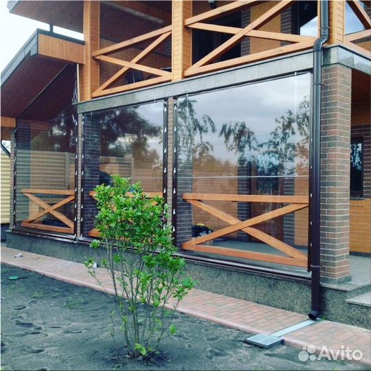 Мягкие окна на террасу, беседку, веранду