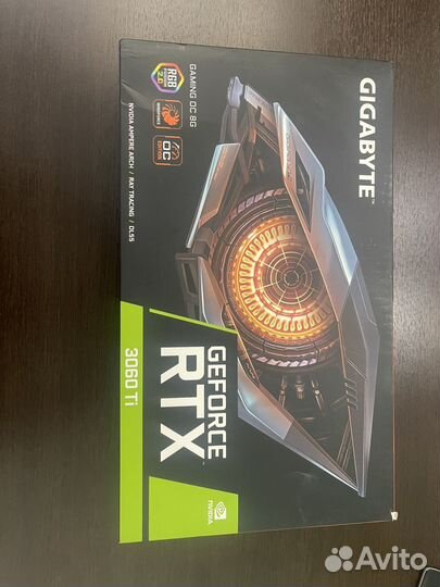 Видеокарта Gigabyte geforce rtx 3060Ti 8 гб