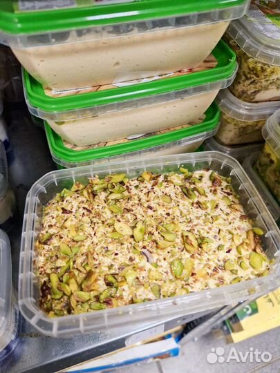 Турецкая халва фисташковая 350грамм