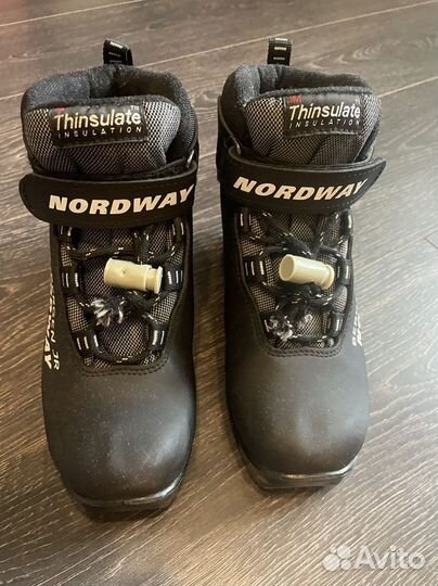 Лыжные ботинки/ Размер 33. Nordway Bergen JR