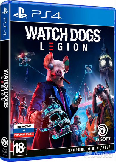 Watch Dogs: Legion PS4, русская версия