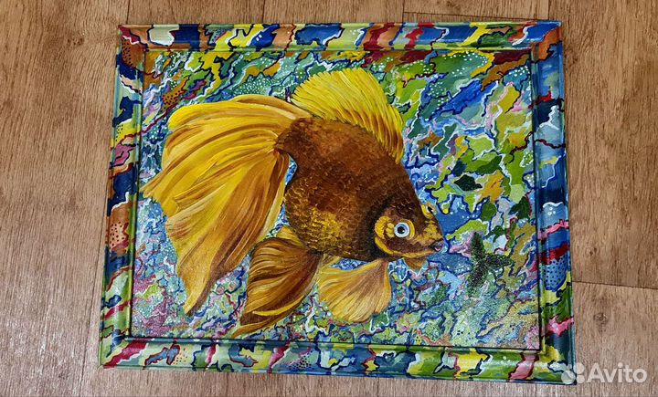 Картина холст/масло 35/46 Фадеева Н.В (автограф)