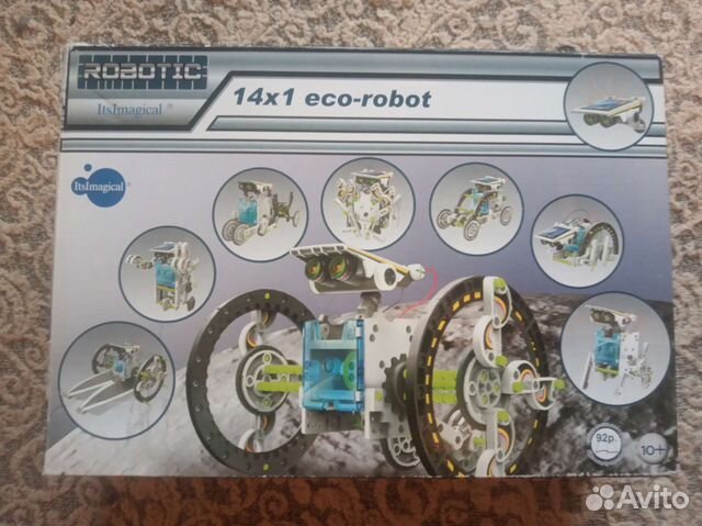 Конструктор ltslmagical 14 в 1 eco-robot. Новый