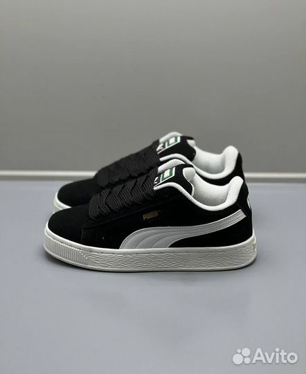 Кроссовки Puma suede xl черные