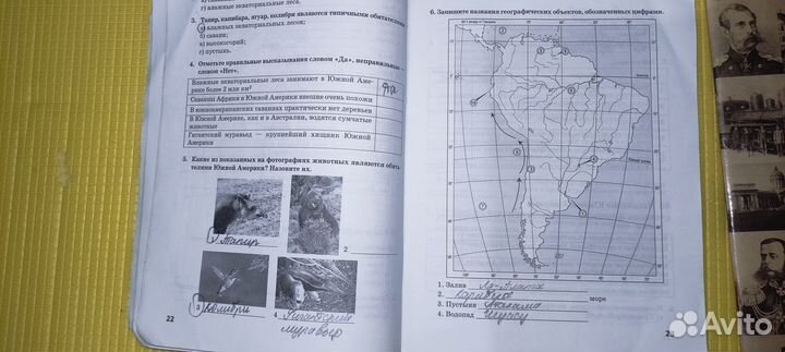 Рабочие тетради общ. геогр. история