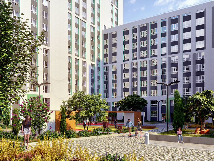 1-к. квартира, 43,2 м², 4/19 эт.