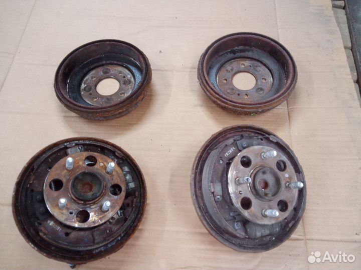 Задняя ступица на Hyundai Getz