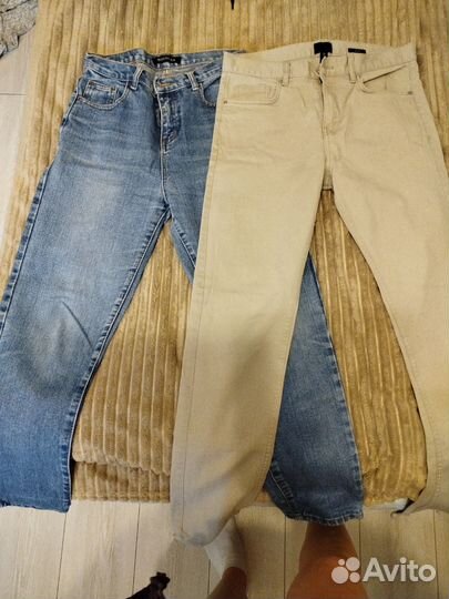 Джинсы пакотом 44-46