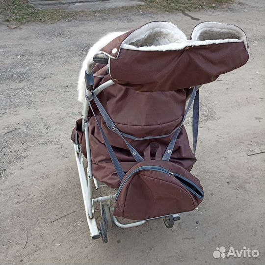 Коляска санки