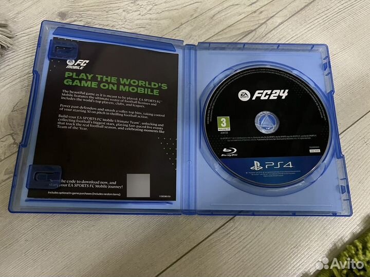 Fifa 24 на ps4 диск