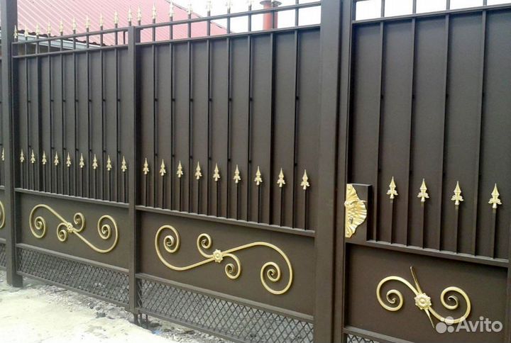 Кованные ворота от производителя