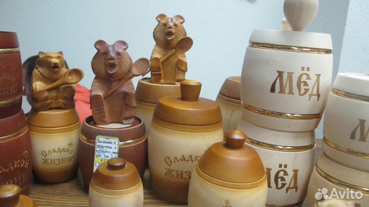 Бочата для меда из липы в ассортименте