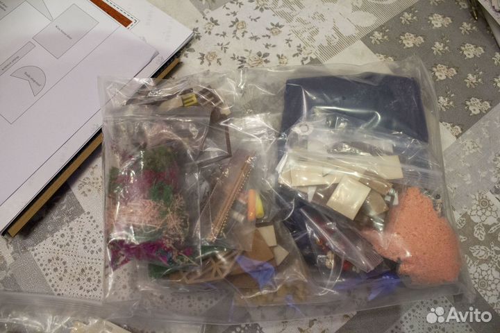 Румбокс конструктор в форме книги Аллея цветущей с