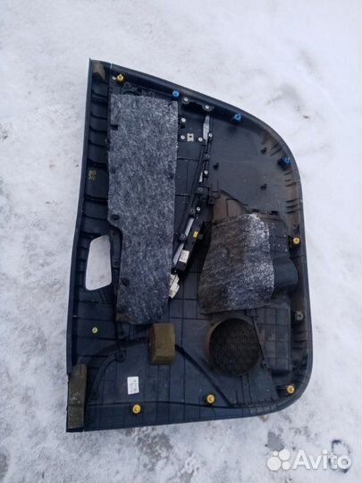 Обшивка карта двери передняя левая Hyundai Solaris