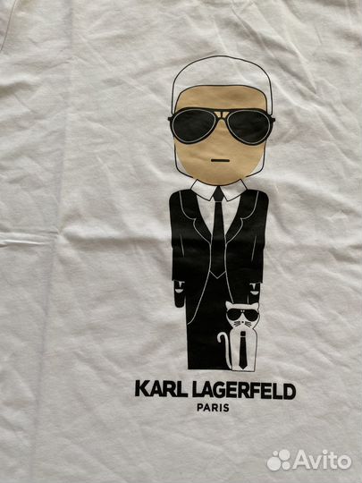 Футболка женская karl lagerfeld 46 оригинал