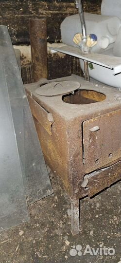 Печка металлическая СССР