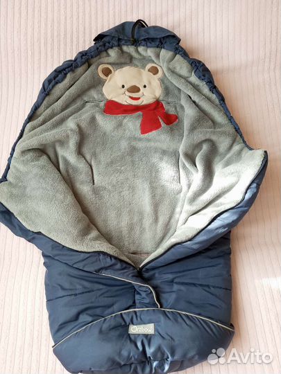 Зимний конверт в коляску