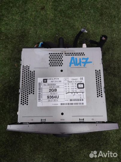 Магнитола Opel Antara 2014