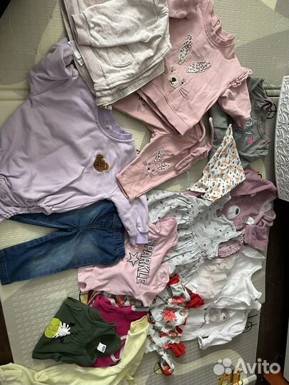 Одежда для девочки пакетом 62-68