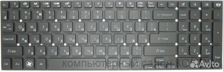 Клавиатура для ноутбука packard bell easynote LS11