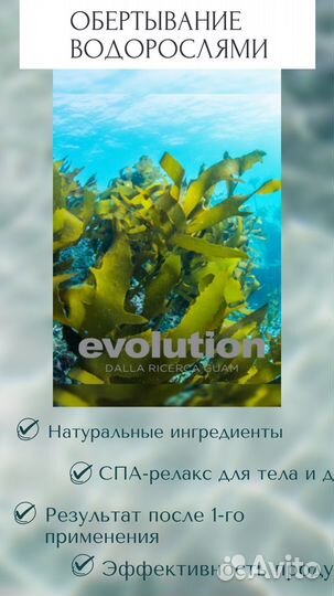 Итальянское обертывание водорослями