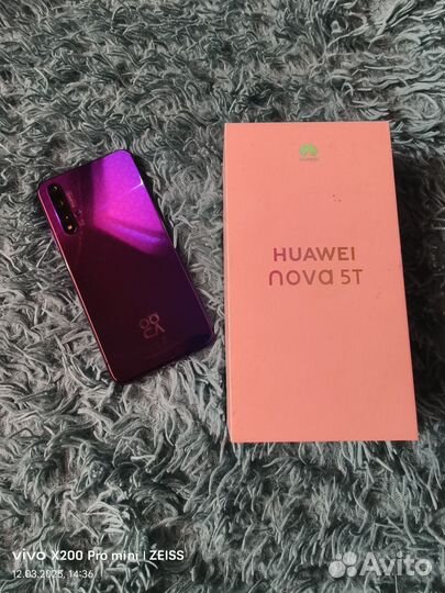 HUAWEI Nova 5T, 6/128 ГБ