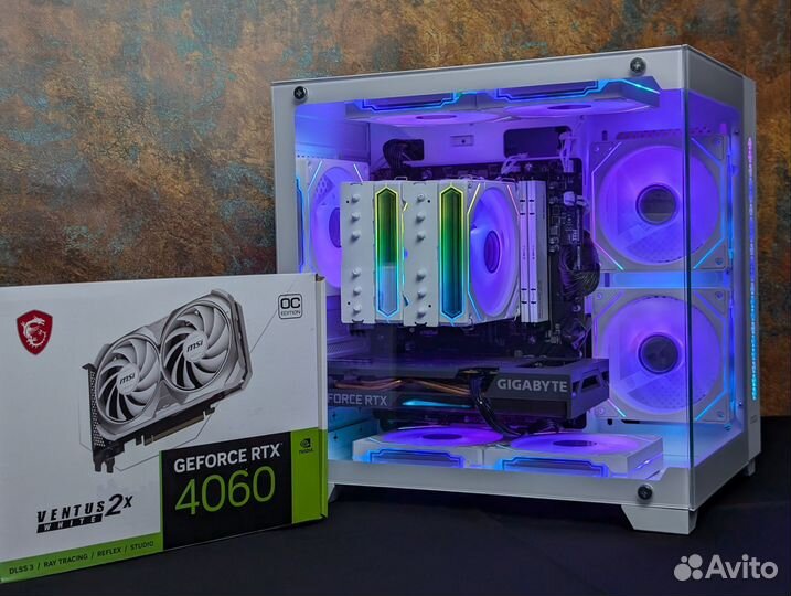 Игровой пк Ryzen 5700X3D / RTX 4060 /32gb