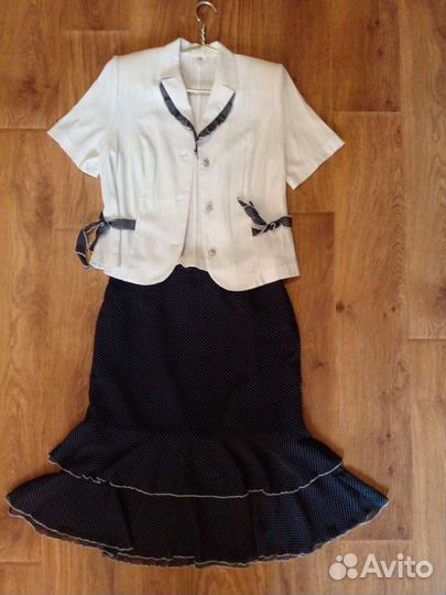 Костюм юбка и блузка женский