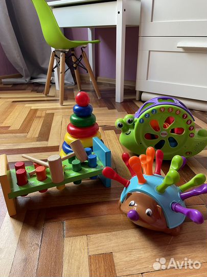 Детские развивающие игрушки сортер пакетом