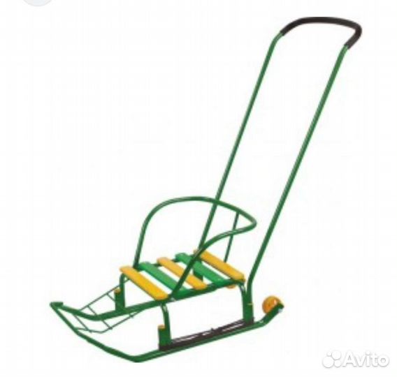 Детские санки коляска