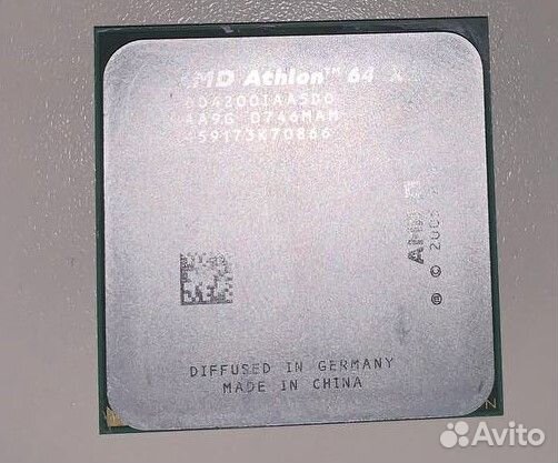 Процессор AMD Athlon 64 X2 4200+ (Brisbane)
