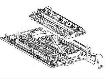 Крышка боковая в сборе Xerox WC 5222 802K88890