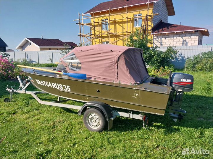 Прогресс 2 с мотором Yamaha 25