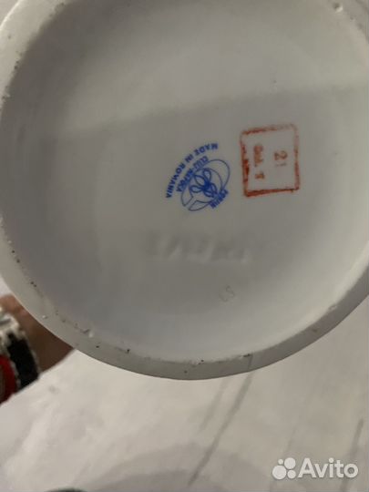 Декоративная ваза с цветами Румыния