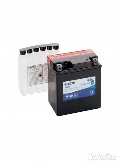 Аккумулятор Exide AGM Etx7L-bs 6a 12v