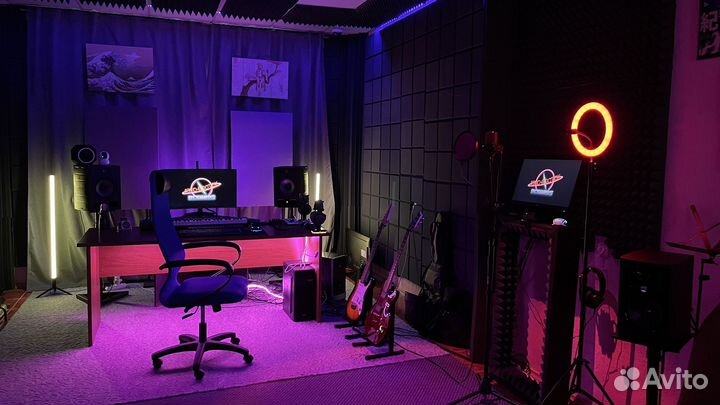 Студия звукозаписи / Запись песни