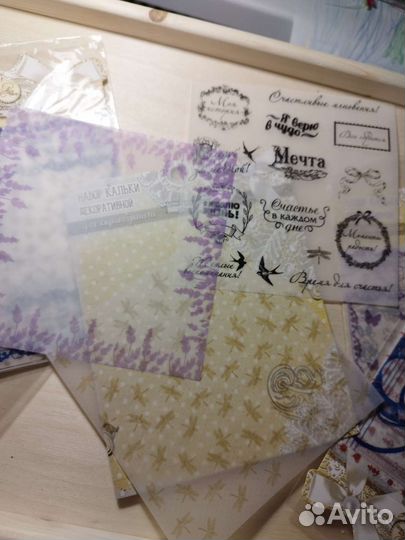 Продам декоративную кальку для рукоделия