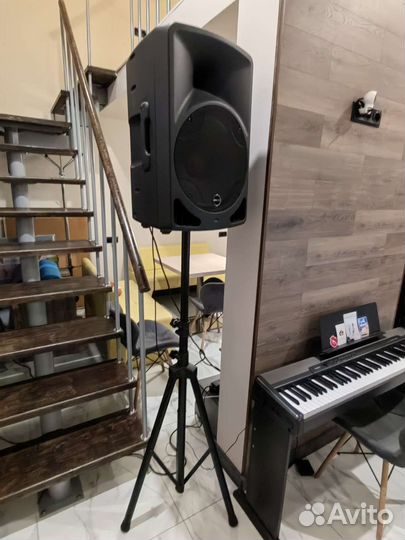 Активные колонки и микшер