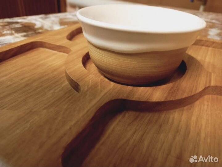 Менажница деревянная