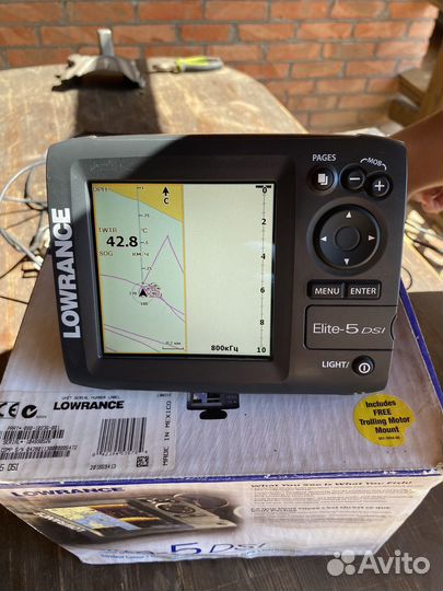 Эхолот lowrance elite 5 DSI