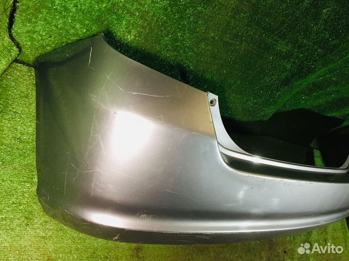 Бампер задний Honda FIT GD1GD2GD3GD4 Серебро царап