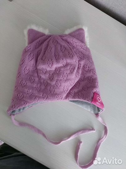 Шапка зимняя для девочки 50 52