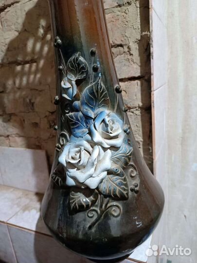 Ваза большая керамическая СССР 64 см