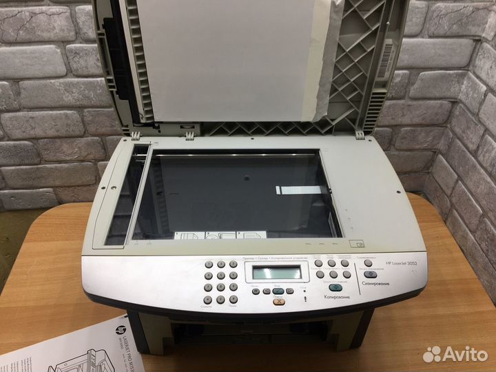 Лазерное мфу 3 в 1 HP LaserJet 3052. Гарантия