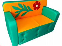 Разноцветные игровые диванчики для малышей