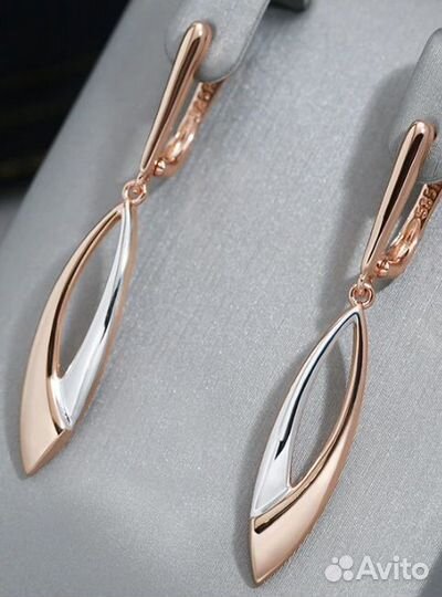 Серьги золото 585' новые