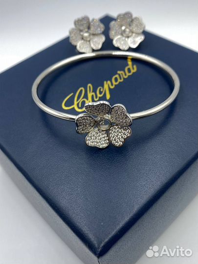 Серьги,браслет Chopard
