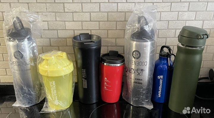 Стаканы для воды/бутылки питьевые